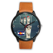 American Curl Cat Colorado Christmas Special Wrist Watch-Free Shipping - Deruj.com