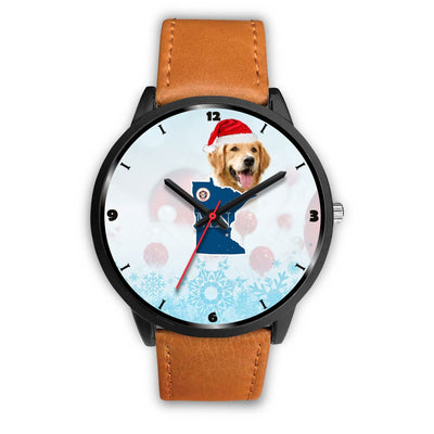 Golden Retriever Minnesota Christmas Special Wrist Watch-Free Shipping - Deruj.com