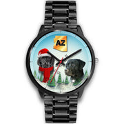 Black Labrador Retriever Arizona Christmas Special Wrist Watch-Free Shipping - Deruj.com