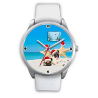 Pug Dog Colorado Christmas Special Wrist Watch-Free Shipping - Deruj.com
