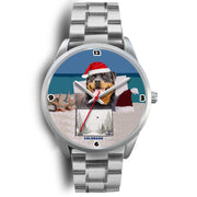 Rottweiler Dog Colorado Christmas Special Wrist Watch-Free Shipping - Deruj.com