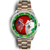 Samoyed Dog New Jersey Christmas Special Wrist Watch-Free Shipping - Deruj.com