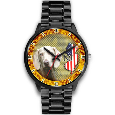 Weimaraner Dog New Jersey Christmas Special Wrist Watch-Free Shipping - Deruj.com