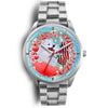 Laughing American Eskimo Dog New Jersey Christmas Special Wrist Watch-Free Shipping - Deruj.com