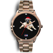 English Mastiff Dog Colorado Christmas Special Wrist Watch-Free Shipping - Deruj.com