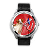 Cute Brittany Dog New Jersey Christmas Special Wrist Watch-Free Shipping - Deruj.com