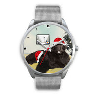 Newfoundland Dog Colorado Christmas Special Wrist Watch-Free Shipping - Deruj.com