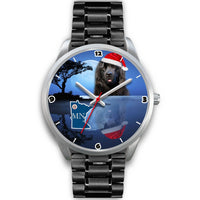 Newfoundland Dog Minnesota Christmas Special Wrist Watch-Free Shipping - Deruj.com