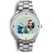 English Springer Spaniel Minnesota Christmas Special Wrist Watch-Free Shipping - Deruj.com