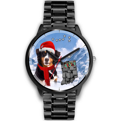 Bernese Mountain Dog Indiana Christmas Special Wrist Watch-Free Shipping - Deruj.com