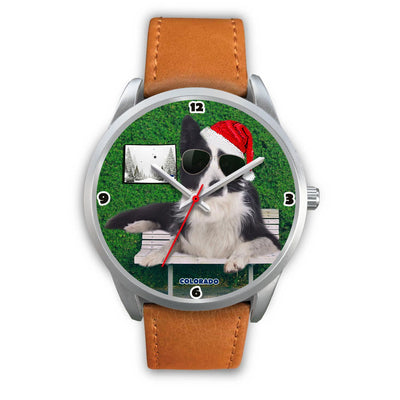 Border Collie Colorado Christmas Special Wrist Watch-Free Shipping - Deruj.com