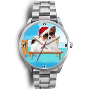 Papillon Dog Christmas Special Wrist Watch-Free Shipping - Deruj.com