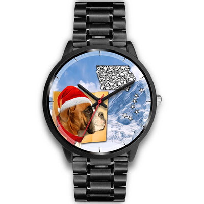 Boxer Dog Iowa Christmas Special Wrist Watch-Free Shipping - Deruj.com