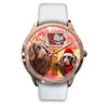 Boykin Spaniel Iowa Christmas Special Golden Wrist Watch-Free Shipping - Deruj.com