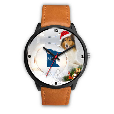 Rough Collie Minnesota Christmas Special Wrist Watch-Free Shipping - Deruj.com