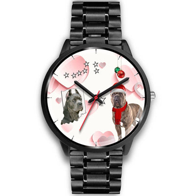 Cute Cane Corso Indiana Christmas Special Wrist Watch-Free Shipping - Deruj.com
