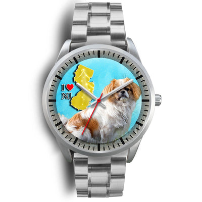 Japanese Chin Dog New Jersey Christmas Special Wrist Watch-Free Shipping - Deruj.com
