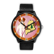 Brittany Dog Maine Christmas Special Wrist Watch-Free Shipping - Deruj.com