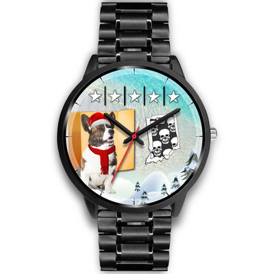 Cardigan Welsh Corgi Indiana Christmas Special Wrist Watch-Free Shipping - Deruj.com