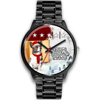Cardigan Welsh Corgi Iowa Christmas Special Wrist Watch-Free Shipping - Deruj.com