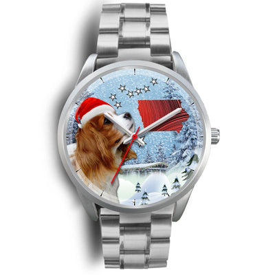 Cavalier King Charles Spaniel Iowa Christmas Special Wrist Watch-Free Shipping - Deruj.com