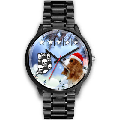 Cavalier King Charles Spaniel Indiana Christmas Special Wrist Watch-Free Shipping - Deruj.com