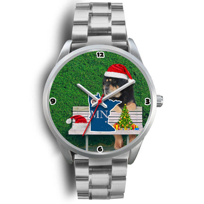 Tibetan Mastiff Minnesota Christmas Special Wrist Watch-Free Shipping - Deruj.com
