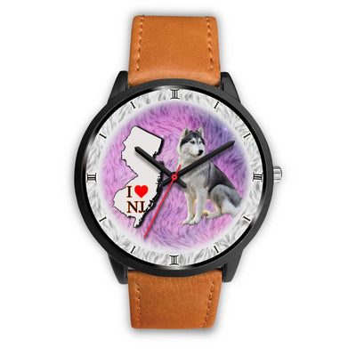 Siberian Husky Dog New Jersey Christmas Special Wrist Watch-Free Shipping - Deruj.com