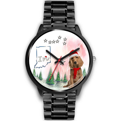 Cocker Spaniel Indiana Christmas Special Wrist Watch-Free Shipping - Deruj.com