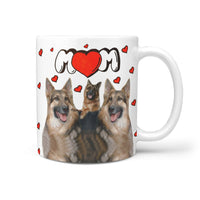 German Shepherd MOM Print 360 White Mug - Deruj.com