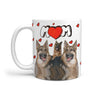 German Shepherd MOM Print 360 White Mug - Deruj.com