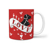 Cute Pets Love Print 360 White Mug - Deruj.com