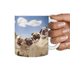 Pug Rushmore Mount Print 360 Mug - Deruj.com