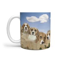 Beagle Mount Rushmore Print 360 Mug - Deruj.com