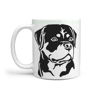 Rottweiler Dog Vector Print 360 Mug - Deruj.com