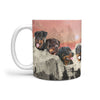 Amazing Rottweiler Dog Mount Rushmore Print 360 Mug - Deruj.com