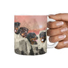 Amazing Rottweiler Dog Mount Rushmore Print 360 Mug - Deruj.com