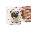 Cute Pug Print 360 Mug - Deruj.com