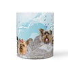 Cute Yorkie Mount Rushmore Print 360 Mug - Deruj.com