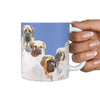 English Mastiff Dog Mount Rushmore Print 360 White Mug - Deruj.com