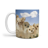 Chihuahua Mount Rushmore Print 360 Mug - Deruj.com