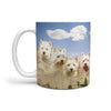 West Highland White Terrier Rushmore Print 360 Mug - Deruj.com