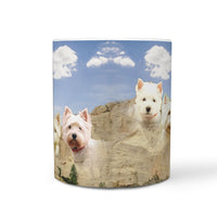 West Highland White Terrier Rushmore Print 360 Mug - Deruj.com