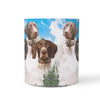 German Shorthaired Pointer Mount Rushmore Print 360 White Mug - Deruj.com