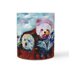Maltese Dog Art Mount Rushmore Print 360 Mug-Free Shipping - Deruj.com