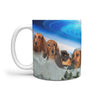 Dachshund Dog Mount Rushmore Print 360 Mug - Deruj.com