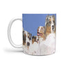 Australian Shepherd Mount Rushmore Print 360 White Mug - Deruj.com