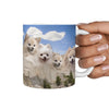 Pomeranian Dog Mount Rushmore Print 360 Mug - Deruj.com