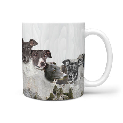 Italian Greyhound Dog Mount Rushmore Print 360 Mug - Deruj.com