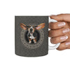 Cute Basset Hound Print 360 White Mug - Deruj.com